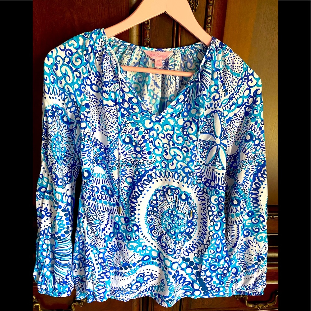 EEUC Lilly Pulitzer Willa Top